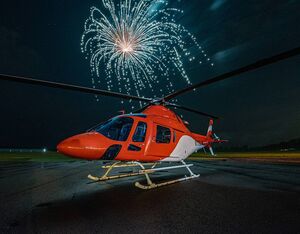 AW119Kx on display at Mercy Flight’s Annual Gala earlier this month. C7 Photography Photo