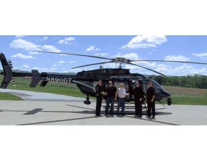 Anne Arundel County Police Department’s new Bell 407GXi was delivered with a full law enforcement configuration. PAC Photo