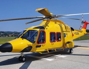 The AW169 will support ENI’s oil-and-gas missions in the UK. GECAS Photo