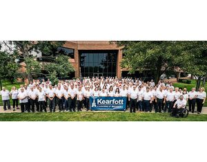 Kearfott employees celebrate the opening of the company’s new corporate headquarters and Guidance and Navigation division operating facility in Pine Brook, New Jersey. Kearfott Photo