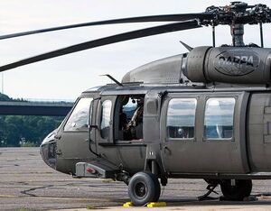 Rogerson Kratos bought three surplus Sikorsky UH-60 Black Hawk helicopters from the U.S. Government BEST Program. Rogerson Kratos Photo