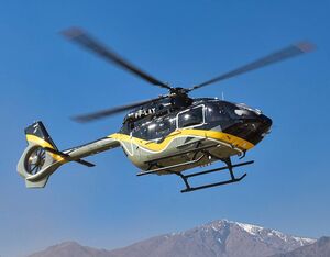The H145’s performance at high altitudes makes it especially well-suited for mining operations in Chile. Ecocopter Photo