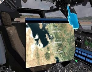 CAE will be developing the prototype HH-60W virtual and mixed-reality (VR/MR) aircrew trainer for the U.S. Air Force’s new combat search and rescue helicopter. CAE Image
