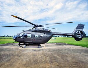 The UH-72B incorporates technologies that increase both safety and flight performance, including the five-bladed main rotor. Dianne Bond Photo