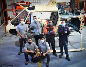 The maintenance staff in charge of this inspection is made up of eight qualified technicians belonging to the Ecocopter Aeronautical Maintenance Center (CMA). Ecocopter Photo