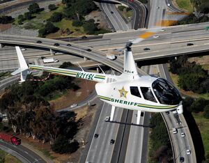 Polk County Sheriff’s R66 police helicopter. Robinson Photo
