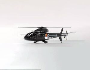 Piasecki PA-890 hydrogen fuel-cell-powered electric compound helicopter. Piasecki Aircraft Corp. Photo