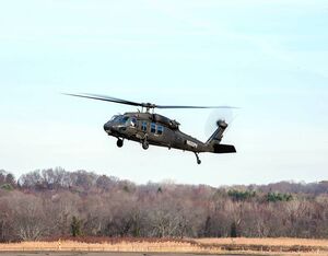 A Black Hawk equipped with optionally piloted vehicle (OPV) technology made its first flight at Sikorsky’s West Palm Beach, Florida, facility on May 29, 2019. Lockheed Martin Photo