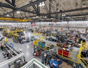 The CH-53K helicopters will be built at Sikorsky headquarters in Stratford, Connecticut, leveraging the company’s digital build and advanced technology production processes. Lockheed Martin Photo