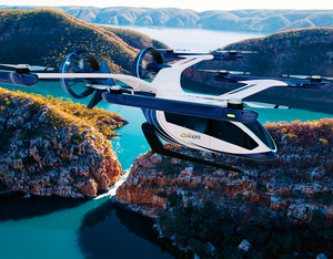 The new partnership will add eVTOLs to Aviair and HeliSpirit operations in some of Western Australia’s most iconic tourist attractions. Eve Image