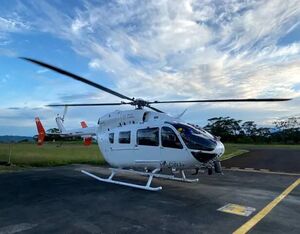 The third H145 in the Ecocopter fleet, the aircraft will be the first to be based in Ecuador. Milestone Photo