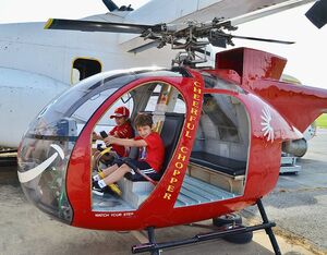 AHMEC’s “Cheerful Chopper”. Scott Sigman Photo