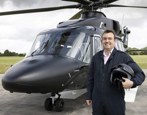 Adam Clark Leonardo’s Managing Director of Helicopters U.K. intends to bring new procedures to the company. Leonardo Photo