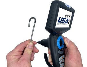 USAVSJ-4-1500 Economy Series 3.9mm portable videoscope. USA Borescopes Photo