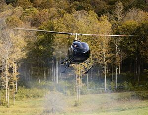 The Bell 505 combines the latest avionics and engine control technology with a large open cabin that provides panoramic views for all passengers. Bell Photo