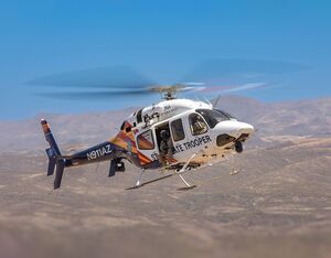 Some airborne law enforcement agencies are finding a balance with a mixed fleet of helicopters and unmanned aerial systems, incorporating new tools to improve their mission performance. Brent Bundy Photo