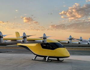 Wisk Aero has unveiled its sixth-generation eVTOL mock-up on Oct. 3. While the company has flown subscale versions of the aircraft, it has yet to begin flight testing a full-scale prototype, and company executives remained tight-lipped on when its flight test campaign will begin. Wisk Aero Image.