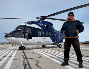 Cologne & Coffee brings readers into the world of modern-day international contract helicopter work. Flying Penguin PR Photo