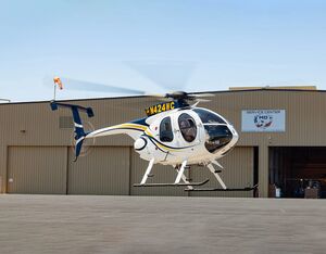 MD Helicopters is working to transform the type certificate-based MD 500E to MD 530F upgrade to a Technical Bulletin. MDH Photo