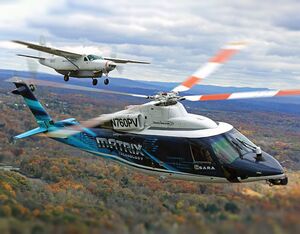 The Sikorsky Autonomy Research Aircraft (SARA) is a reconfigured S-76B that Sikorsky uses for a range of tests and experiments to mature its Matrix technology. Ted Carlson Image