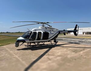 Trakka Systems purchased a Total Solution Package for its Bell 407GXi. Trakka Systems Photo