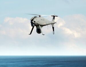 The contract award will deliver the unrivalled CAMCOPTER S-100 UAS, fitted with a powerful naval surveillance sensor suite, to provide a comprehensive maritime capability protecting Royal Navy ships on operational tasks. Schiebel Photo