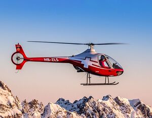 The Swiss helicopter company and flight school Swiss Helicopter AG is now performing all passenger flights in a climate-neutral manner. Swiss Helicopter Photo