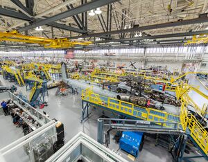 Sikorsky, a Lockheed Martin company, is procuring long-lead items and critical materials to support building full rate production CH-53K helicopters in its digital factory. Lockheed Martin Photo