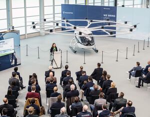 Volocopter said it is opening its production facilities in Bruchsal, Germany, which will be used to manufacture its eVTOL aircraft once it receives type certification from EASA.