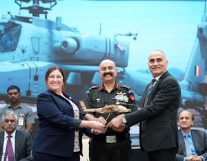 Tata Boeing Aerospace Limited has completed delivery of the first fuselage for the Indian Army’s AH-64 Apache. Boeing Photo