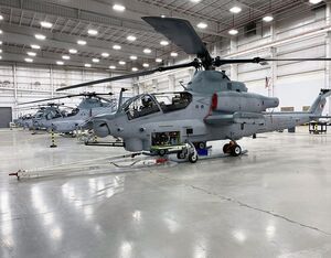 A Bahrain Bell AH-1Z at the manufacturer’s assembly center in Amarillo, Texas. Bell Photo
