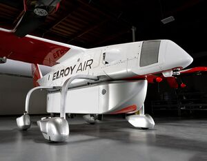 LCI has signed an agreement with Elroy Air for up to 40 Chaparral VTOL aircraft, unlocking aircraft financing for humanitarian delivery services. Elroy Air Image