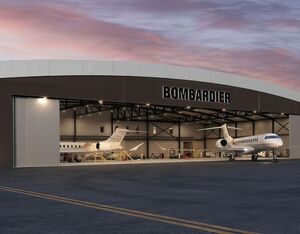 Bombardier Melbourne Service Center Rendering Courtesy of Bombardier