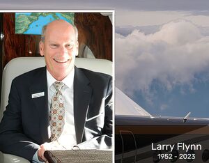 Larry Flynn, former president, Gulfstream Aerospace Corporate and vice president of General Dynamics has passed away at the age of 71.
