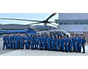 The reunion had not been held since 2019 due to the COVID-19 pandemic. Boston MedFlight Photo