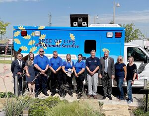 Global Medical Response hosted the Lewisville ceremony for the National EMS Memorial Service and Weekend of Honor Moving Honors procession to recognize 59 EMS first responders who lost their lives in the line of duty. GMR Photo