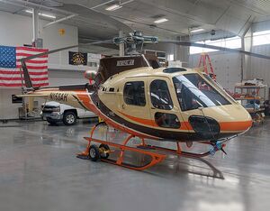 This newly-completed Airbus H125 helicopter will join the fleet of Bering Air. Helicopter Specialties Inc. Photo