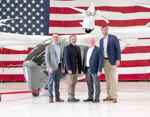 Representatives from the U.S. Marine Corps Visit Archer — Credit: Business Wire