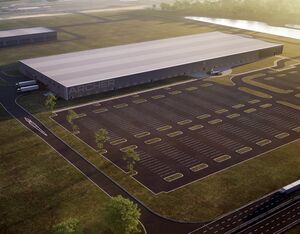 Rendering of Archer’s eVTOL aircraft manufacturing facility located in Covington, Georgia. Archer Photo