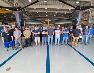 Bell’s Amarillo Assembly Center in Texas is one of the leading assembly hubs that brings the Bell Boeing V-22 Osprey to life. Bell Photo