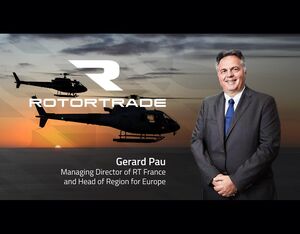 With a career spanning over 40 years in the aviation industry, Gerard Pau brings a wealth of knowledge and expertise to his new role. Rotortrade Photo