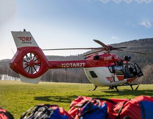 Thanks to the fifth rotor blade, the new Christoph 54 is even quieter in the air, which benefits patients and crew. DRF Luftrettung Photo
