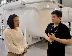 Irvine Vice Mayor Tammy Kim Visits PLANA R&D Center in Icheon, Korea