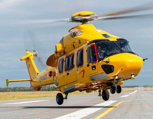The contract will see NHV deploy a dedicated H175 aircraft to transport personnel and equipment to TotalEnergies’ installations in the Dan and Tyra Field. NHV Photo
