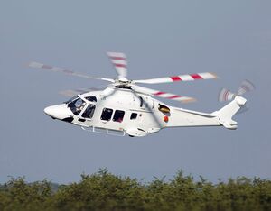 Three AW169s, similar to this one, have entered service with Alidaunia over the past 12 months and are being flown on mission critical and emergency medical services (EMS) operations. Leonardo Photo
