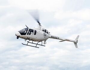 The Bell 505 has a speed of 125 knots (232 km/h) and useful load of 1,500 pounds (680 kg). Bell Photo