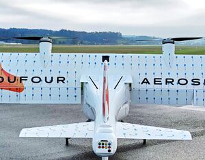 Dufour Aerospace retired the second generation Aero2 prototype – X2.1 – from flight service. Dufour Photo