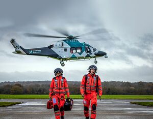 In 2017, KSS became one of the first air ambulance services to operate the Leonardo AW169 helicopter. KSS Photo