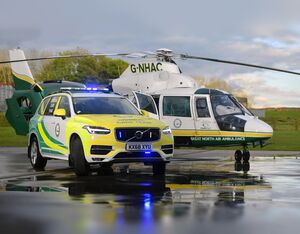 The charity’s critical care teams cover an area of more than 8,000 square miles. GNAAS Photo