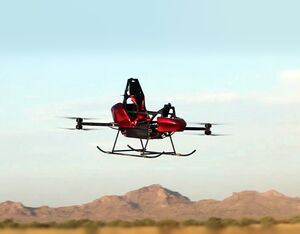 The Rotor X Dragon eVTOL during a recent test flight. Rotor X Image
